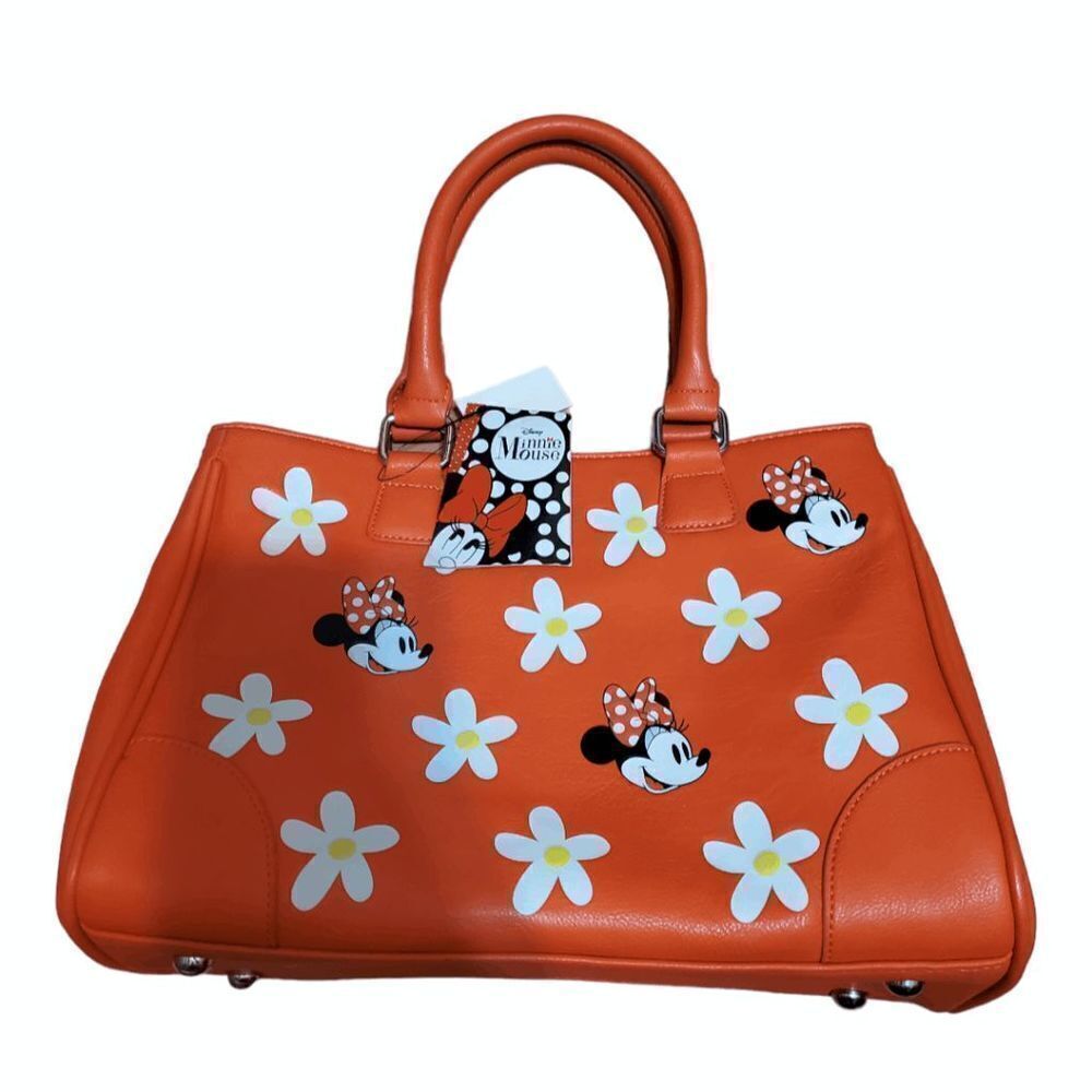 Loungefly Minnie Mouse Daisy OG HEART LOGO Satchel Purse